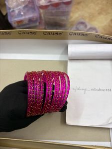 Bright Fuschia/Magenta Bangles