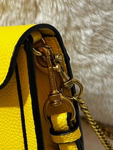 Coach Vibrant Yellow Crossbody Bag