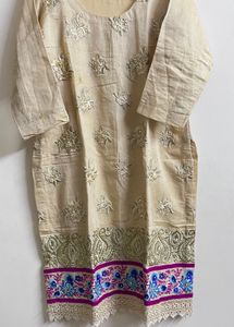 Elegant Embroidered Kurta Set