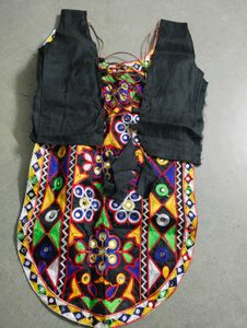 Embroidered blouse  with Mirror Work