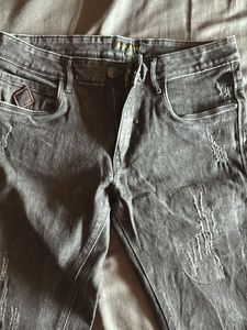 Black party jeans