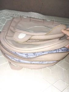 Cute Backpack with 4 working zips