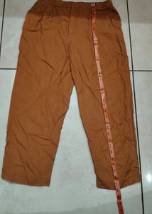 Comfortable Brown Palazzo Pants