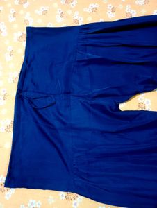 Stylish Blue Patiala Pant And Dupatta Combo