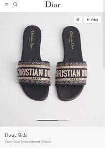 Dior Dway Slide Sandals