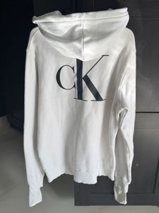 White Calvin Klein Hoodie