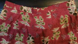 SEMI- WOOLEN BROWN KURTA SET WITH DUPATTA