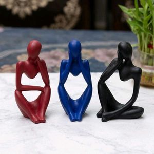 Modern Thinker Figurines Set of 3