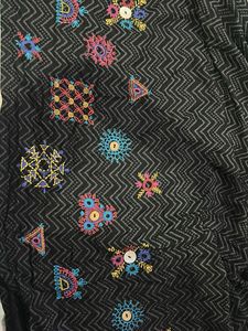 SIYAHI Women’s Printed Flared Kurta