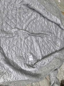 Stylish Grey Textured Coat