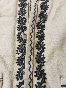 Embroidered Knit Jacket