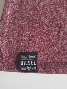Diesel Marled Red T-Shirt