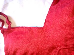 Rosaline By Zivame Cotton Pinteresty Red Bra