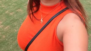 Chic Neon Orange top