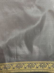 Elegant Grey Saree