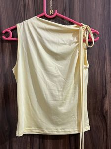 Savana Trendy Butter Yellow Top
