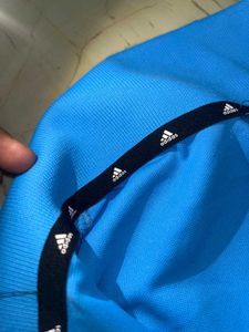 Adidas Polo T-Shirt | size- M Blue👕