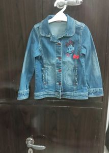 Denim Jacket For 6 to 8year Girl