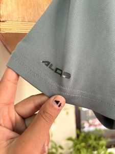 Men's Grey Polo T-Shirt
