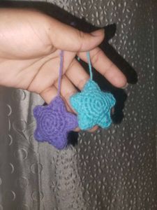 chrochet Star ⭐ 2 pcs
