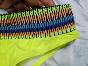 🇳🇿💫🎀Neon Yellow Bikini bottom
