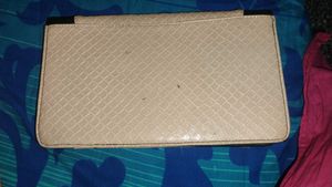 Stylish Beige &amp; Black Clutch Bag