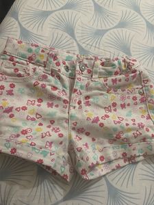 pair of 2 Cute Denim Mojitos Shorts