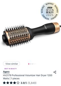 Agaro HV2179 Volumizer Hair Dryer used just once