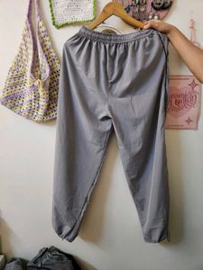 Grey Athletic Track Pants