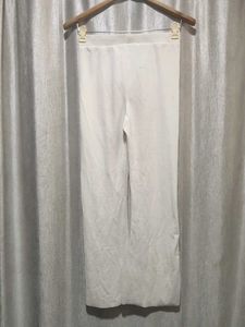 White Flared Leggings