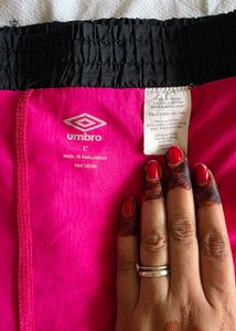 Umbro Pink Athletic Shorts