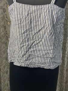 Topshop Striped Cami Top