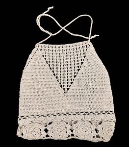 Boho Crochet Halter Top