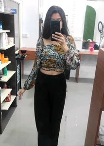 Floral Crop Top