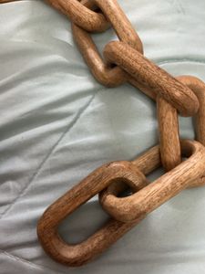 Rustic Wooden Chain Decor
