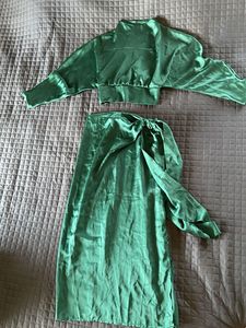 Elegant Satin Co-ord Set