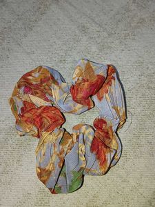 Set of 4 Satin Scrunchies