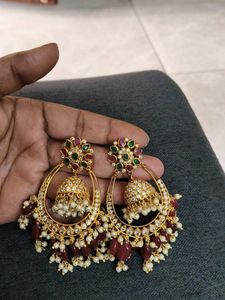 Chandhbali Ear Rings Premium Quality