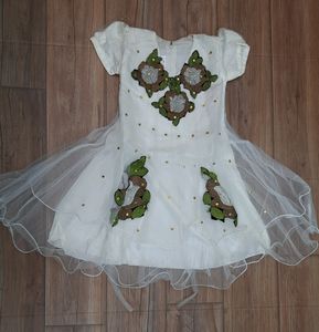 Frock Suit With Salwar And Dupatta 🛍