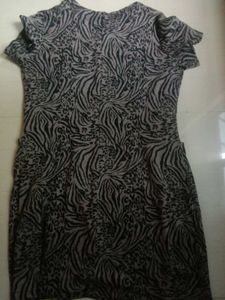 Stylish Animal Print Dress