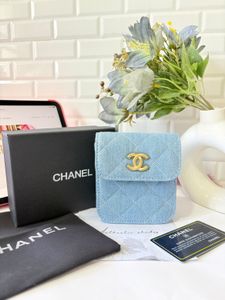 Chanel Denim Pouch