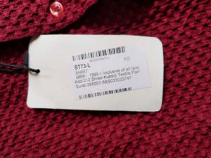 3D Textured Half Sleeve Shirt size L/40