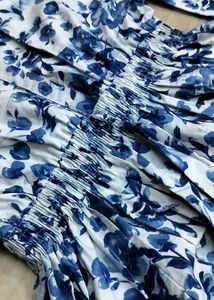 Water Color Print Dress