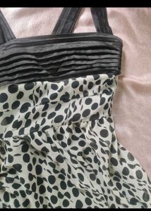 Chic Polka Dot Mini Dress
