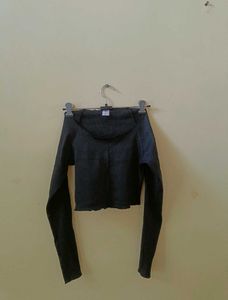 Off-Shoulder Ribbed Crop Top