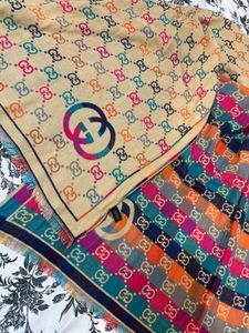 Gucci Designer Monogram Shawl