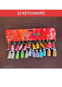 Cute Cartoon Character Keychains pack of 10