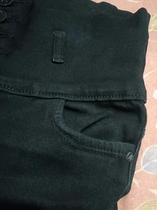 High Waisted Black Jeans