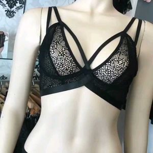 22V. Lace Strappy Bralette