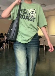 Graphic Print Oversized T-Shirt